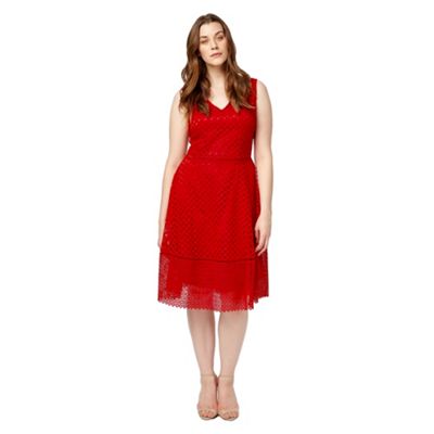 Studio 8 Sizes 12-26 Red bailey dress